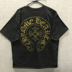 Chrome Hearts Gothic Pocket Tee T-Shirt Black L XL